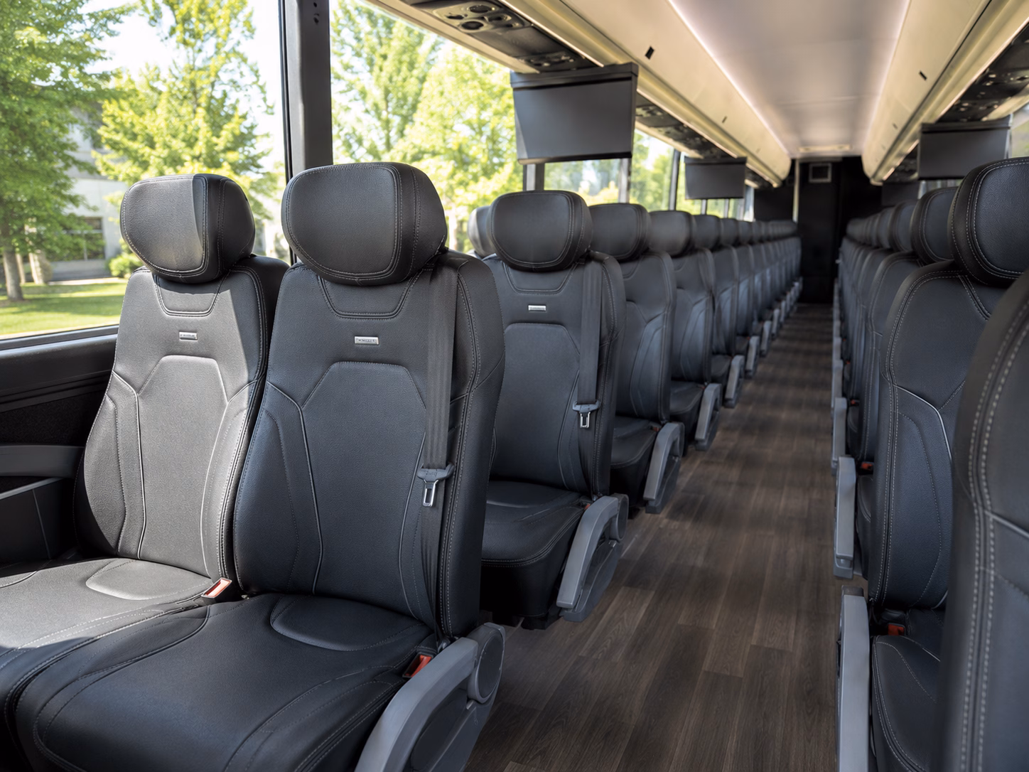 charter bus rentals for victor valley proms with the whole group
