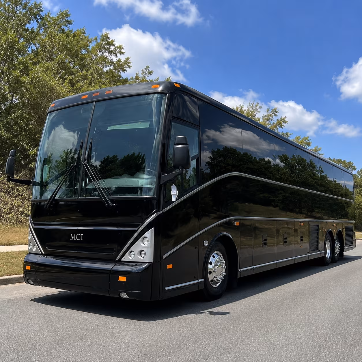 corporate and logistics shuttle buses in the victor valley