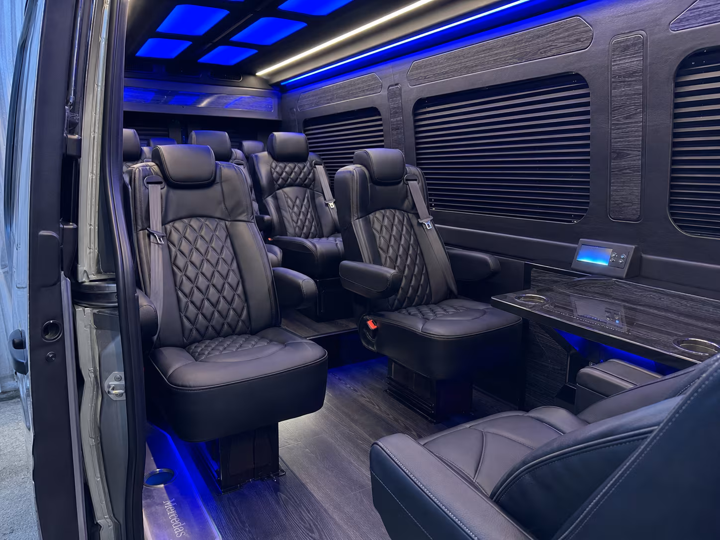 sprinter van transportation for groups and events across victorville