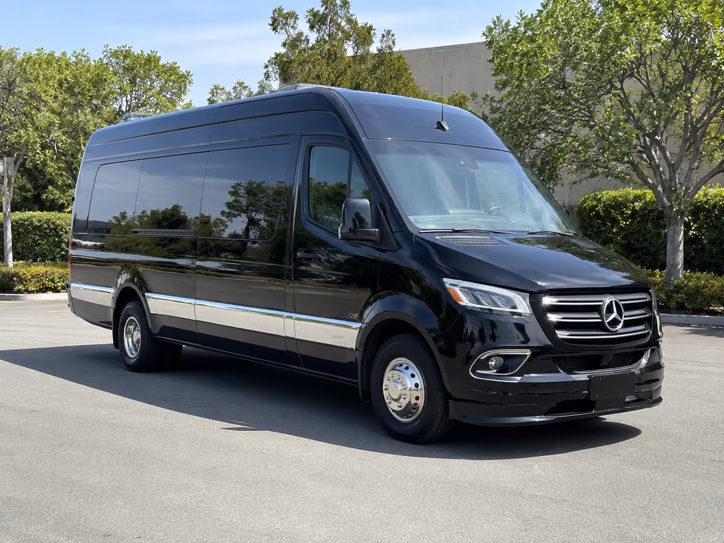 sprinter van with driver
