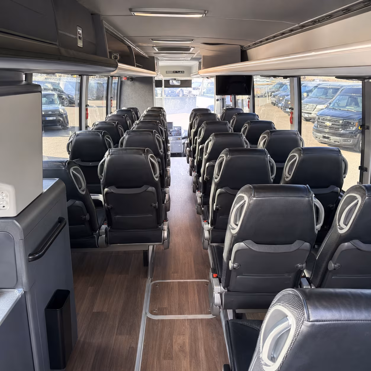 victorville airport transportation onboard seating