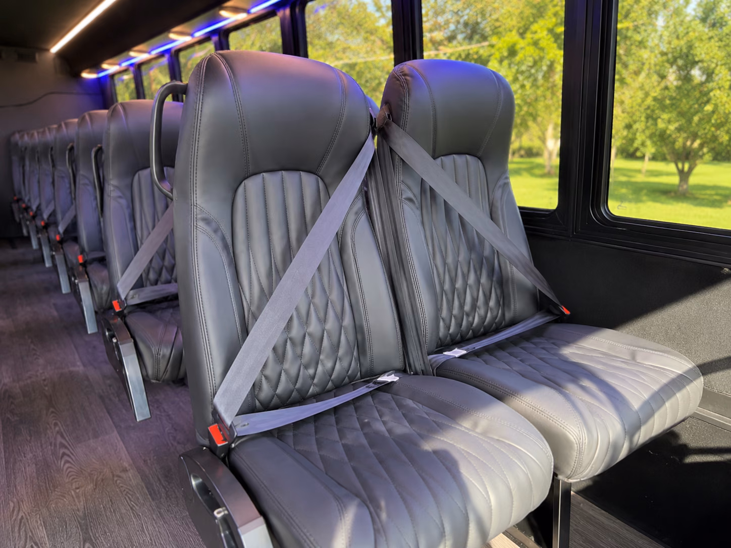 victorville concert transportation onboard seating