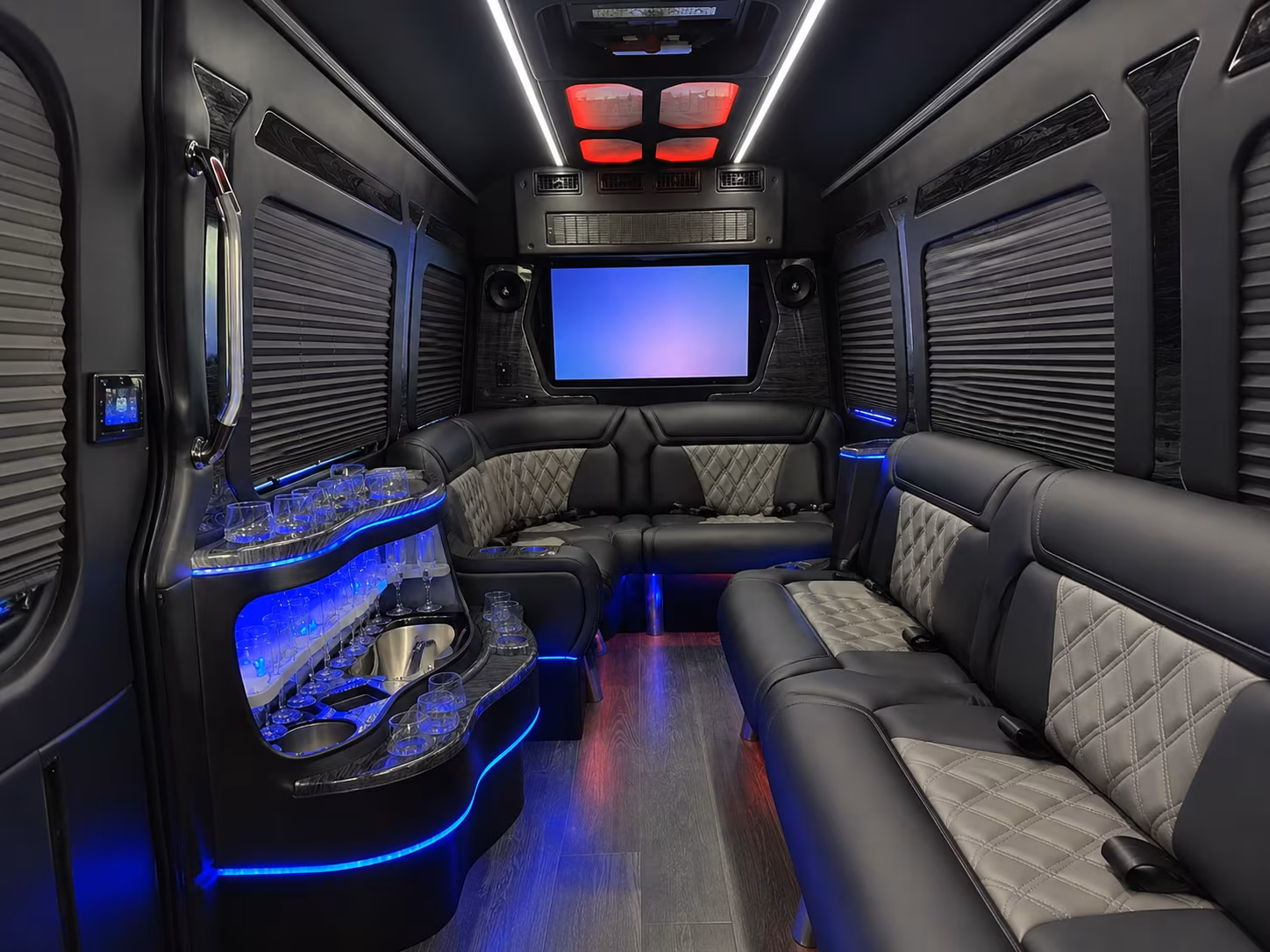 victorville prom transportation onboard seating